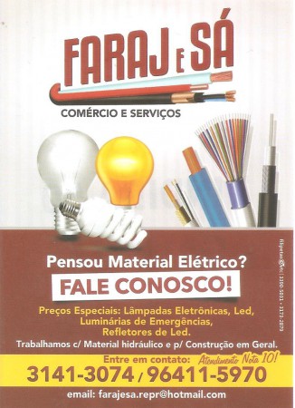 FARAJ e SÁ - COMÉRCIO E SERVIÇOS